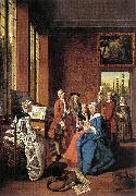 Concert in an Interior Jan Josef Horemans the Elder